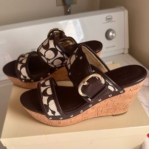 Coach women’s sandals size 8